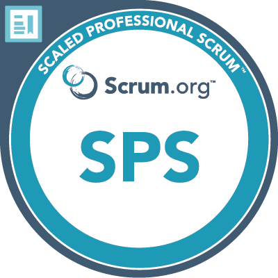 badge Scaled Professional Scrum